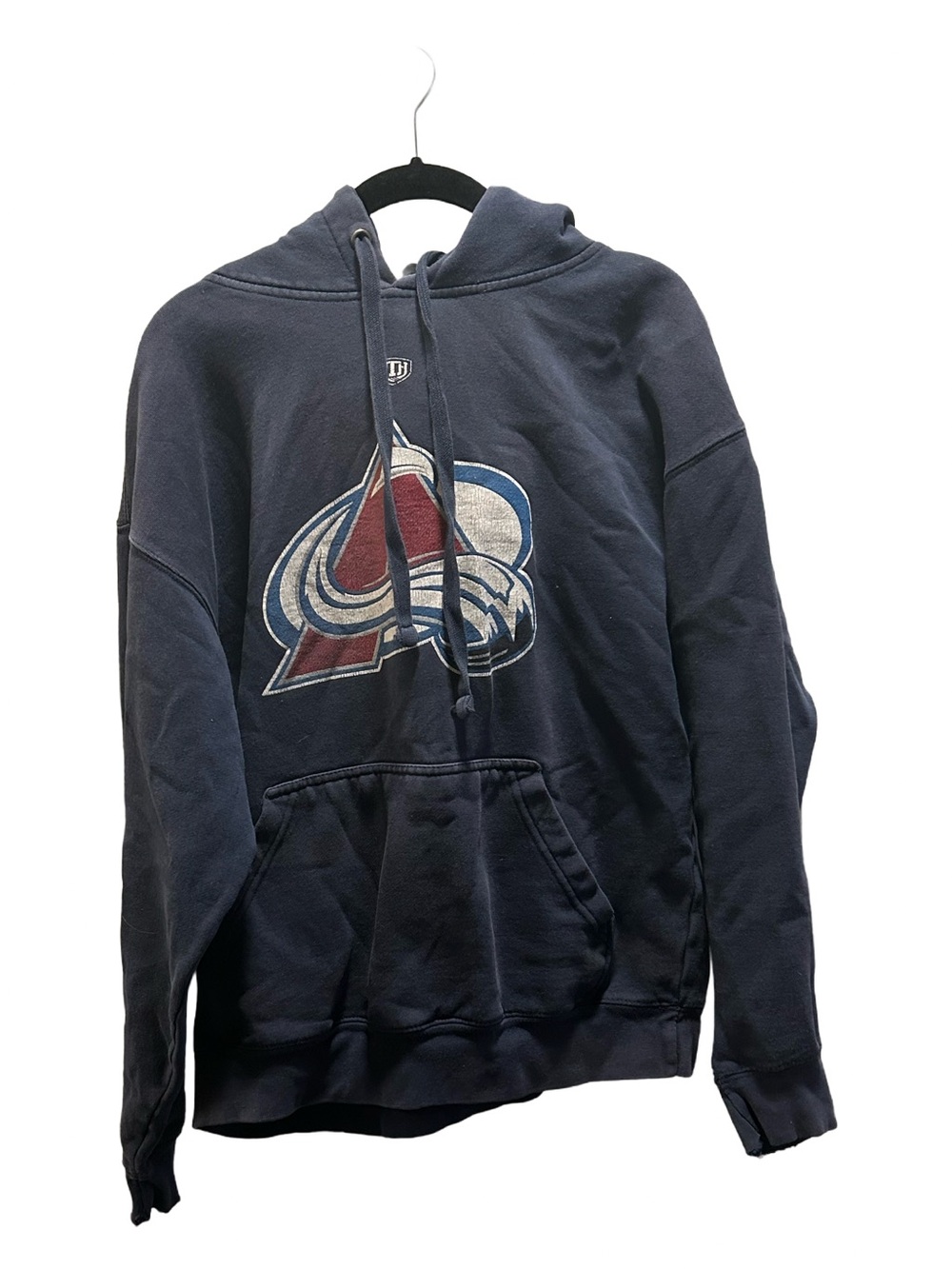 Colorado Avalanche Navy Pullover Hoodie Sweatshirt